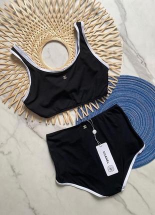 Купальник в стиле chanel