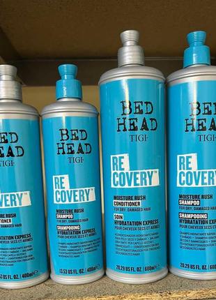 Увлажняющий шампунь или кондиционер для волос tigi bed head urban anti+dotes recovery