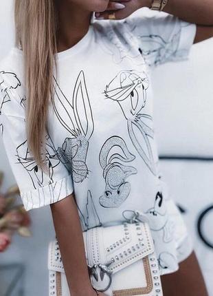 Футболка зайцы2 фото