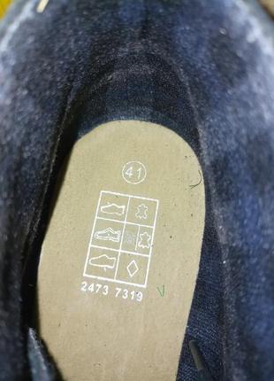Чоловічі демісезонні черевики на шнурівці (сток, замша, франція) #10387 фото