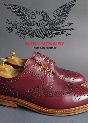 Туфлі броги mark mcnairy 43,5 goodyear welted tricker’s