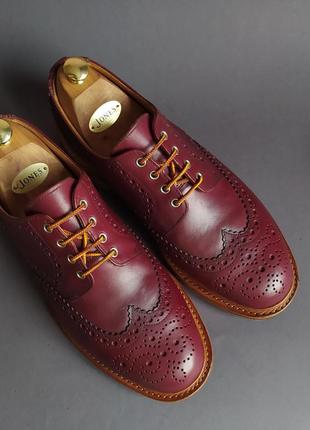 Туфли броги mark mcnairy 43,5 goodyear welted tricker’s2 фото