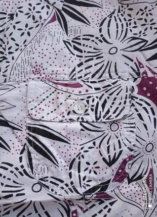 (689)летняя хлопковая рубашка biaggini/размер евро 42