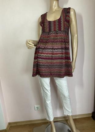 Красивая туника в стиле missoni/ l/brend h&м