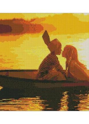 Алмазная мозаика "первая любовь" 40х50см