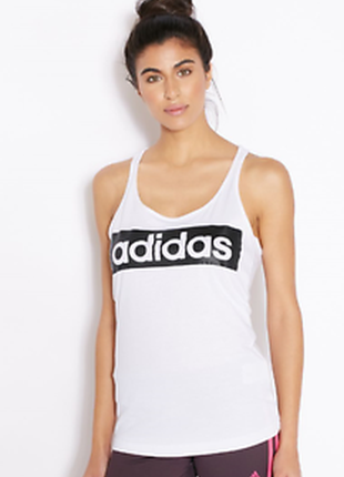 Майка adidas essentials linear slim tank