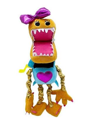 М'яка іграшка боксі бу з бантиком 30 см poppy playtime