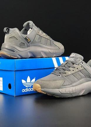 Мужские кроссовки boston marathon adidas gear sale for women замшевые темно серые3 фото
