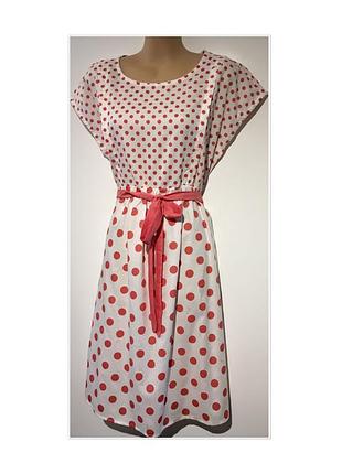 Esmara! німеччина! трендові актуальне плаття в горох 100% бавовна