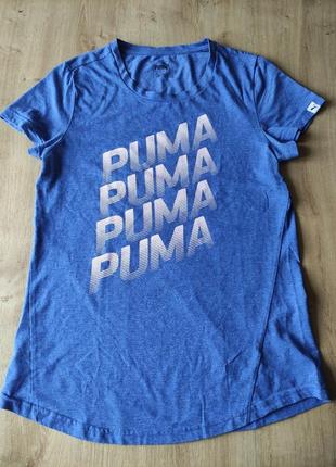 Фирменная женская спортивная футболка  puma , m.