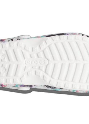 Crocs classic крокси утепленние немножко спортивние резиновие яркиеtie-dye очень удобние4 фото