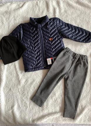 Ветровка, штаны,шапка