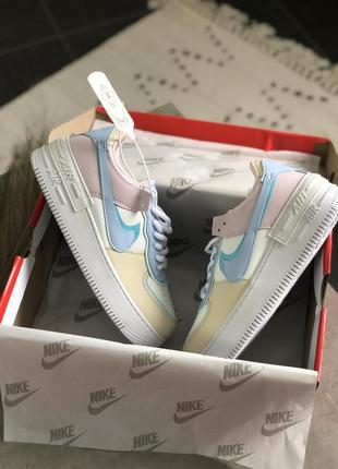 Женские кроссовки nike air force 1 shadow pastel / smb3 фото