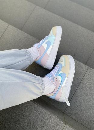 Жіночі кросівки nike air force 1 shadow pastel  / smb8 фото
