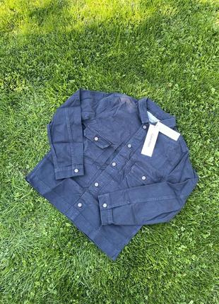 Calvin klein джинсова куртка (ck overdyed utility chore jacket) з американками m,l9 фото