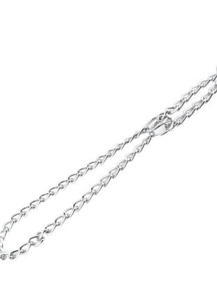 Ошейник-удавка (однорядный) ширина 35мм, длина 55см хромированный