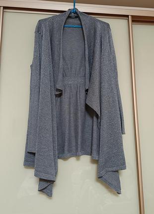 Крутий блискучий кардиган