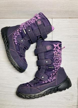 Демисезонные ботинки сапоги на девочку 26 27 размер