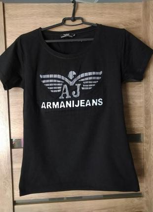 Футболка armani jeans1 фото