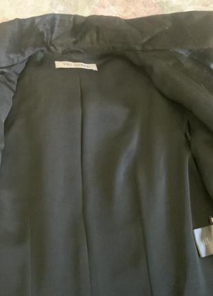 Пальто з хутра ягня бренду преміум класу yves salomon8 фото
