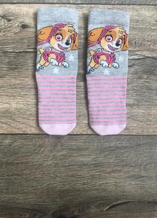 Носочки щенячий патруль скай paw patrol skye на 1-2 года2 фото