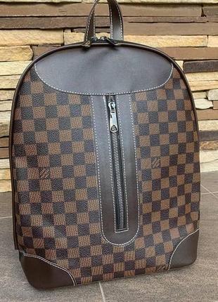 Жіночий міський рюкзак сумка-трансформер луї вітон, сумка-рюкзак жіноча 2 в 1 формат а4 великий