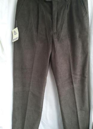 100% котон. нові  вельветові  штани jolliman, брюки w42l29