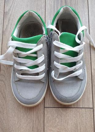 Весняні літні кросівки кеди повністю шкіра.