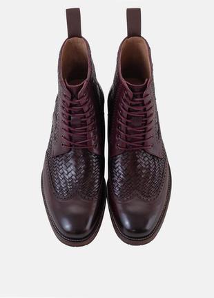 Чоботи belmont woven burgundy