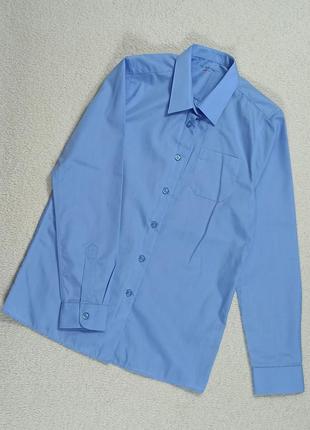 Новые серо-голубые рубашки, сток.2 фото