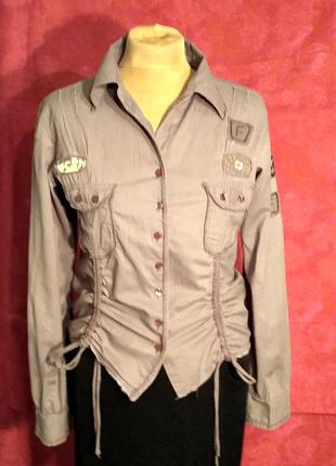 Сорочка жіноча "мілітарі". influence