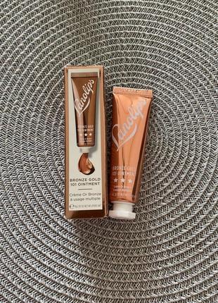 Lanolips baby bronze gold 101 lip ointment бальзам тинт для губ и щек