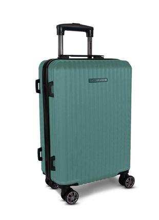 Дорожный чемодан swissbrand riga 2.0 (s) sea green (swb_lhrig509s)