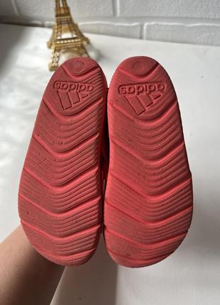 Оригинальные детские сандалии adidas altaswim 30р коралловые босоножки adidas на пене6 фото