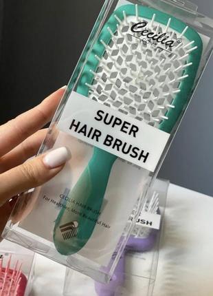 🧚🏻‍♀️ расческа для волос superbrush cecilia 🧚🏻‍♀️