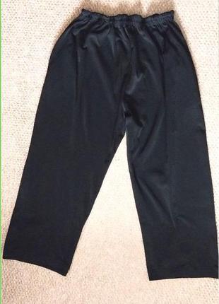 Жіночі брюки трикотажні віскоза р.xxl великий розмір3 фото