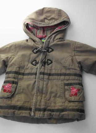 Topolino. куртка зимова дівчинці, 68 розмір.
