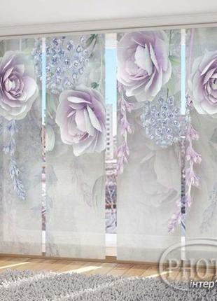 Японські фото штори "троянди" - будь-який розмір. читаємо опис!