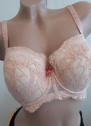 Бюстгальтер пудрово-рожевий, розмір 70(32)е, m&s