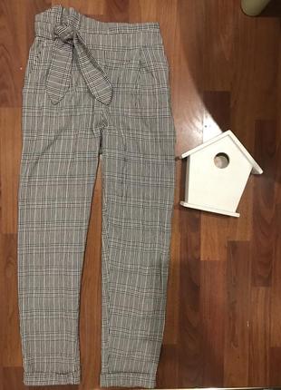 Штаны с высокой посадкой xs-s mango