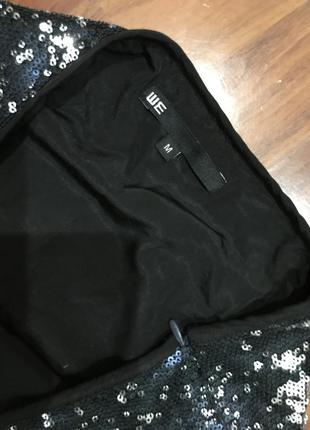 Юбка паетка m 2