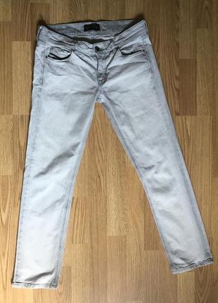 Diesel black gold джинси сіро-білі 28 italy