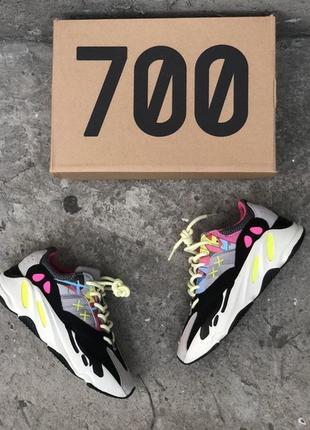 Женские кроссовки adidas dames yeezy boost 700 wave runner pink.