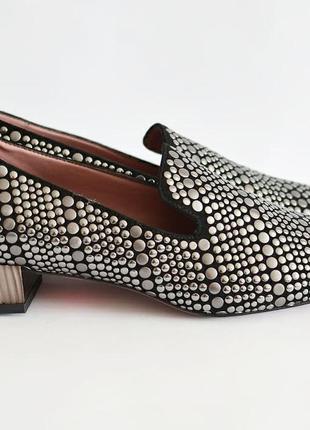 Замшеві туфлі-лофери albano2 фото