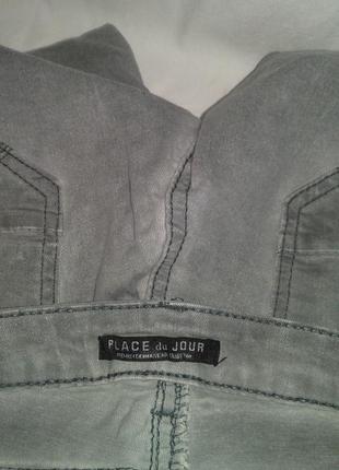 Класні джинси скіні стрейчеві з оригінальною застібкою3 фото