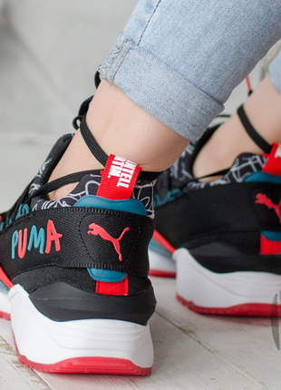 Женские кроссовки puma x shantell martin muse maia graphic 367769-016 фото