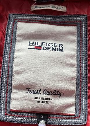 Оригинал.фирменная,стильная,теплая куртка-пуховик tommy BAG hilfiger4 фото