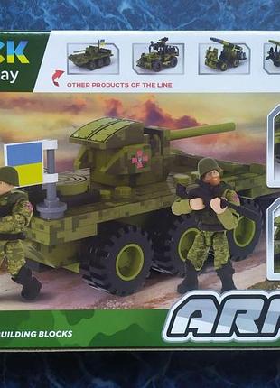 Конструктор iblock army танк 83 дет. (pl-921-425) 2