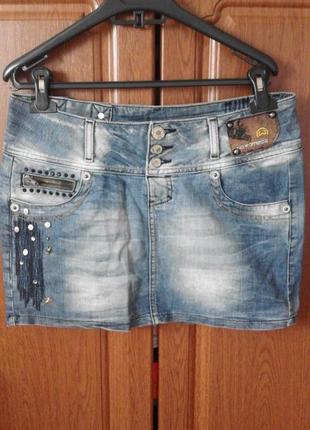 Юбка джинсовая летняя1 фото
