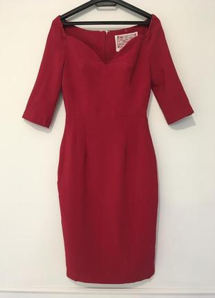 Сукня dsquared бордового кольору